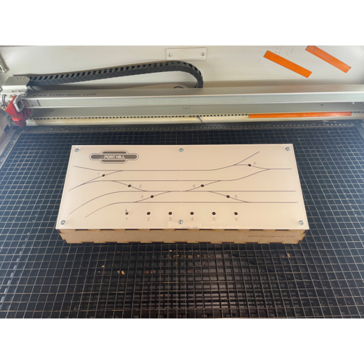 Reverse Engraved Froint Panel